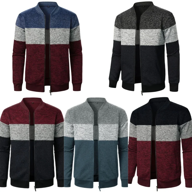 Quality Winter Clothing Bomber Jacket - ポップなメンズジャケット 秋冬 高品質 ファッション ヤングメンズジャケット 野球服