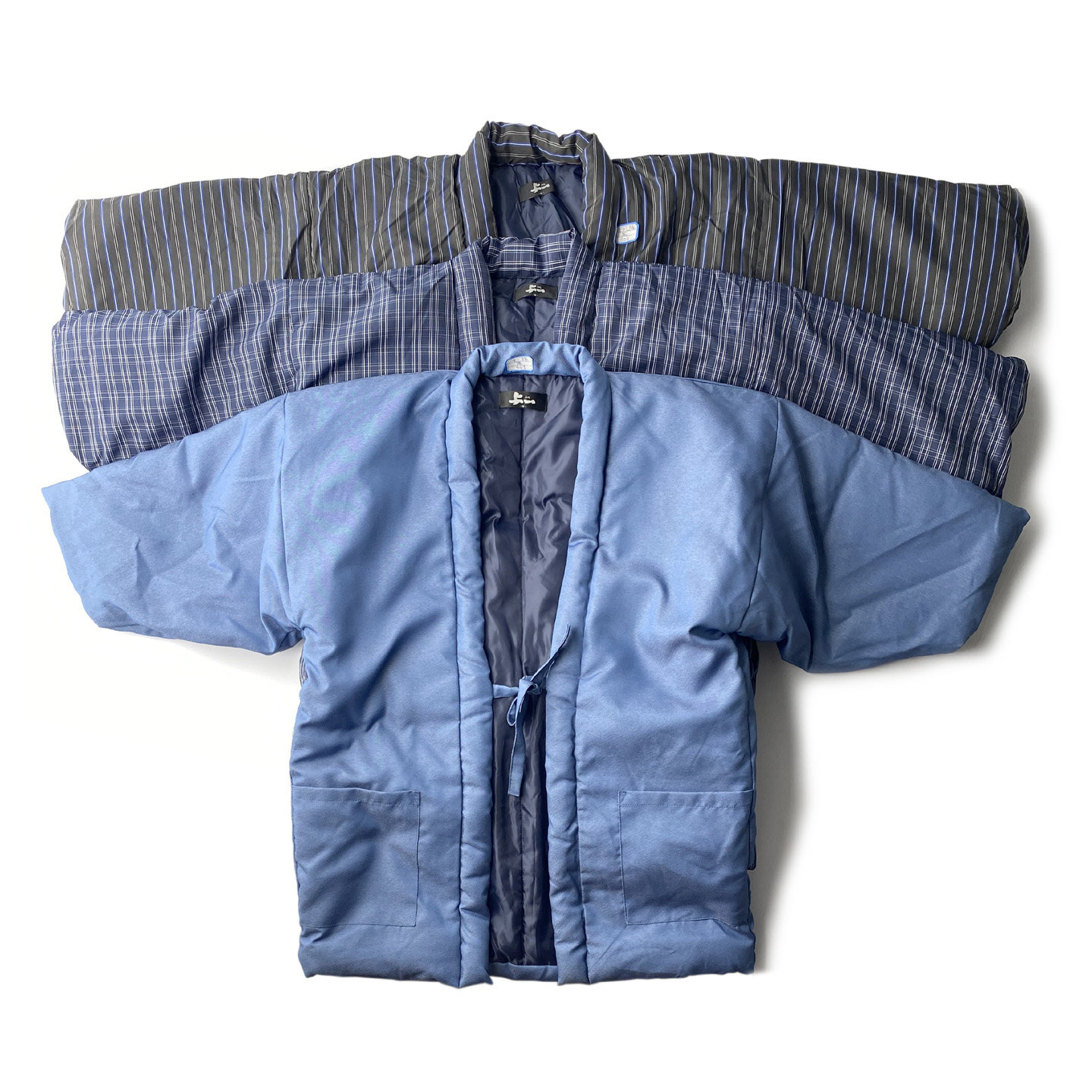 Traditional Winter Japanese Clothing - メンズ用新作半纏ジャケット、伝統的な日本のカーディガンコート、サムライ風冬着物、浴衣、アジア風ホームウェア、羽織、レディース