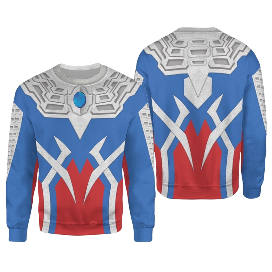 Winter Clothing In Japan - バンダイ周辺 ウルトラマンゼロ コスプレ衣装 全面プリント 大人用 子供用