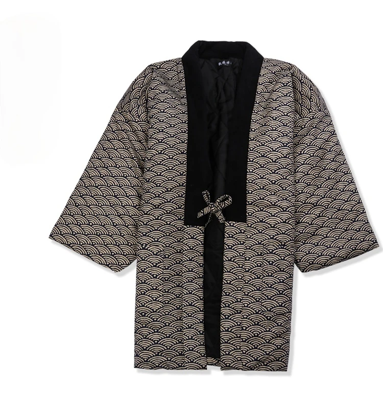 Traditional Winter Japanese Clothing - 日本のヴィンテージスタイルの着物,男性用,女性用ベスト,パッド入りコットンジャケット,伝統的なトップス,衣類,パジャマ