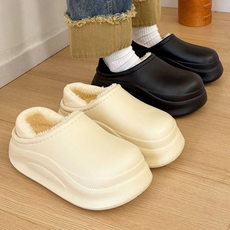 防水EVAチャンキープラットフォームスリッパ レディース 室 - Winter Clothing Korea のレビューと価格
