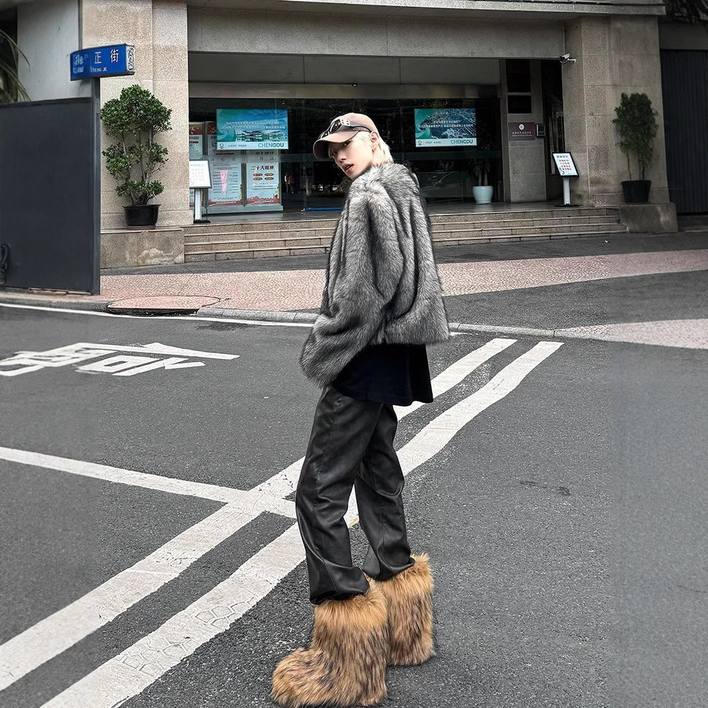 Pishuai 冬秋冬暖かい厚みのあるフォックスメンズショー - Winter Clothing Korea のレビューと価格