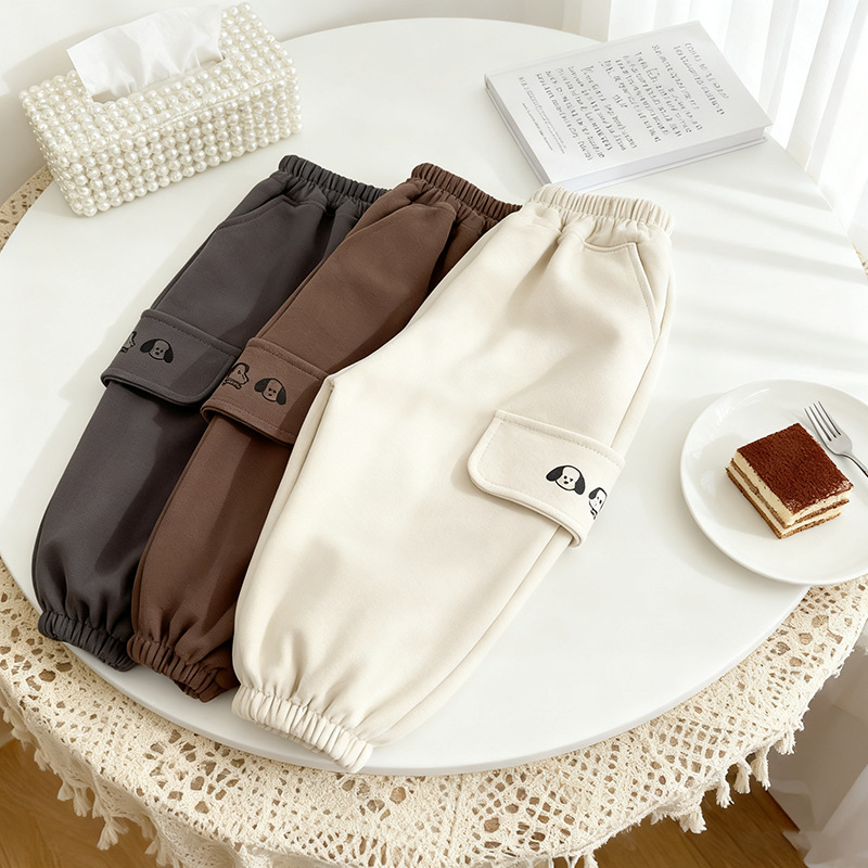1-8Y 韓国子供パンツ秋冬新カジュアルスポーツズボン男の子 - Winter Clothing 1 Year Old のレビューと価格