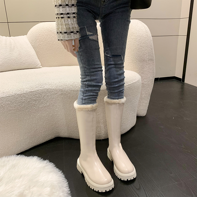 冬の女性の暖かい豪華なアンクルブーツ快適な滑り止めビッグサイ - Winter Clothing Korea のレビューと価格
