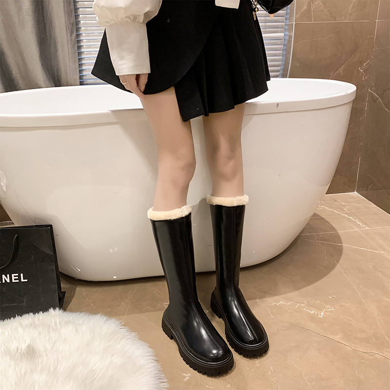 冬の女性の暖かい豪華なアンクルブーツ快適な滑り止めビッグサイ - Winter Clothing Korea のレビューと価格