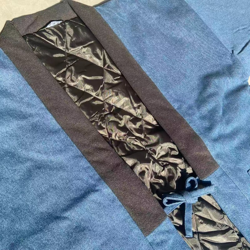 男性女性デニム半纏ジャケット冬着物カーディガン和風藍色ノラギ - Traditional Winter Japanese Clothing のレビューと価格