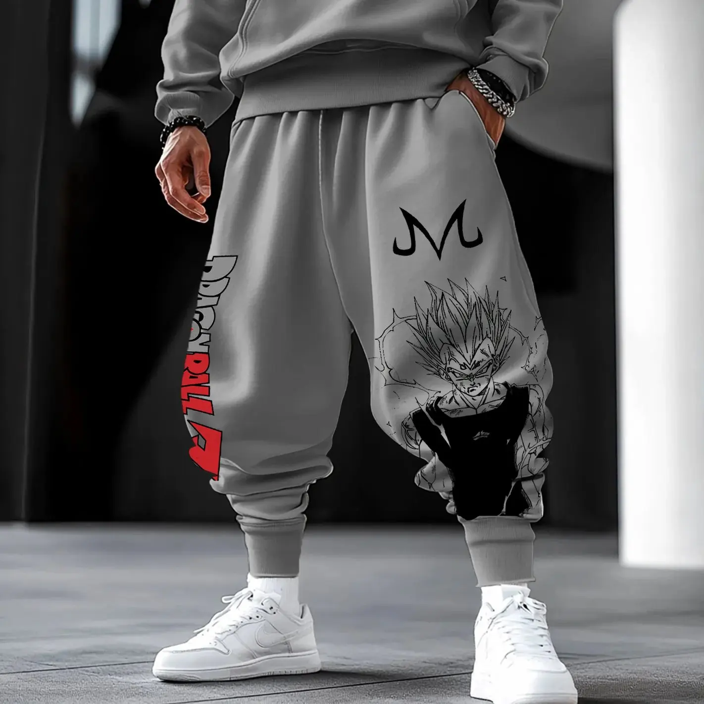 新しい秋冬 Y2k ドラゴンボール Z メンズスポーツパンツ - Winter Clothing In Japan のレビューと価格