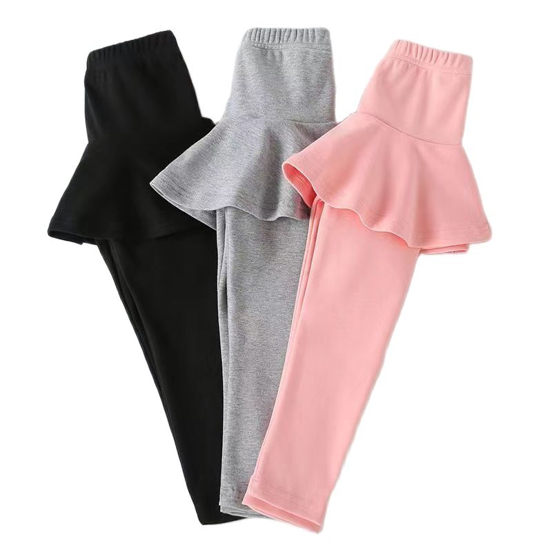 子供スカートレギンス春秋レギンス女の子のための綿ベビーパンツ - Winter Clothing 1 Year Old のレビューと価格