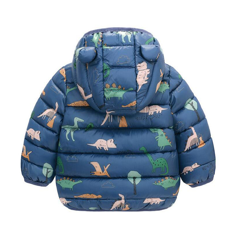 子供男の子ベビーフード付き軽量ダウンジャケット暖かい上着秋キ - Winter Clothing 1 Year Old のレビューと価格