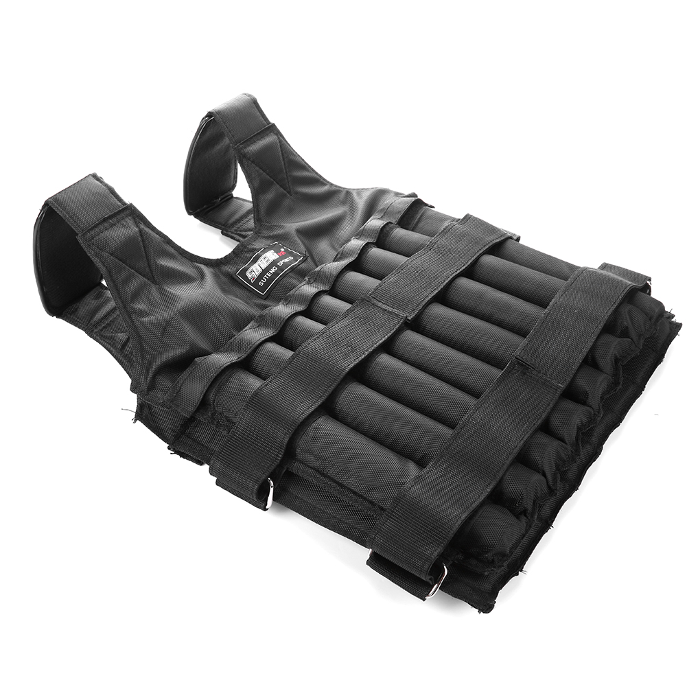 1 - 110LBS 調節可能な加重ベストランニングローディ - Winter Clothing Matching のレビューと価格