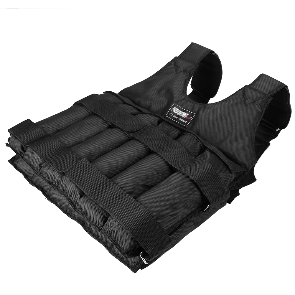 1 - 110LBS 調節可能な加重ベストランニングローディ - Winter Clothing Matching のレビューと価格