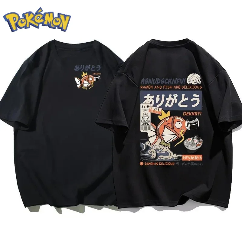 ポケモンアニメコイキングプリントTシャツ2026秋冬新作原宿 - Winter Clothing In Japan のレビューと価格